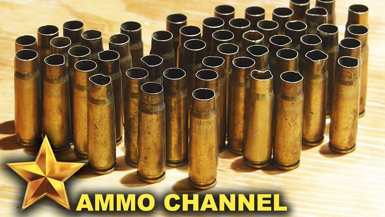 7 62x39 old brass revival salvaging restoring old brass cases for