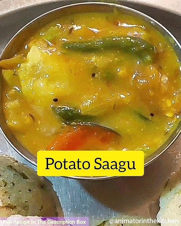 Potato Sagu | Bombay Sagu | Potato Curry