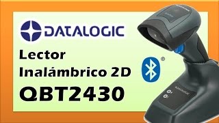 Lector de Códigos de Barras Inalámbrico 2D Omnidireccional Datalogic QBT2430