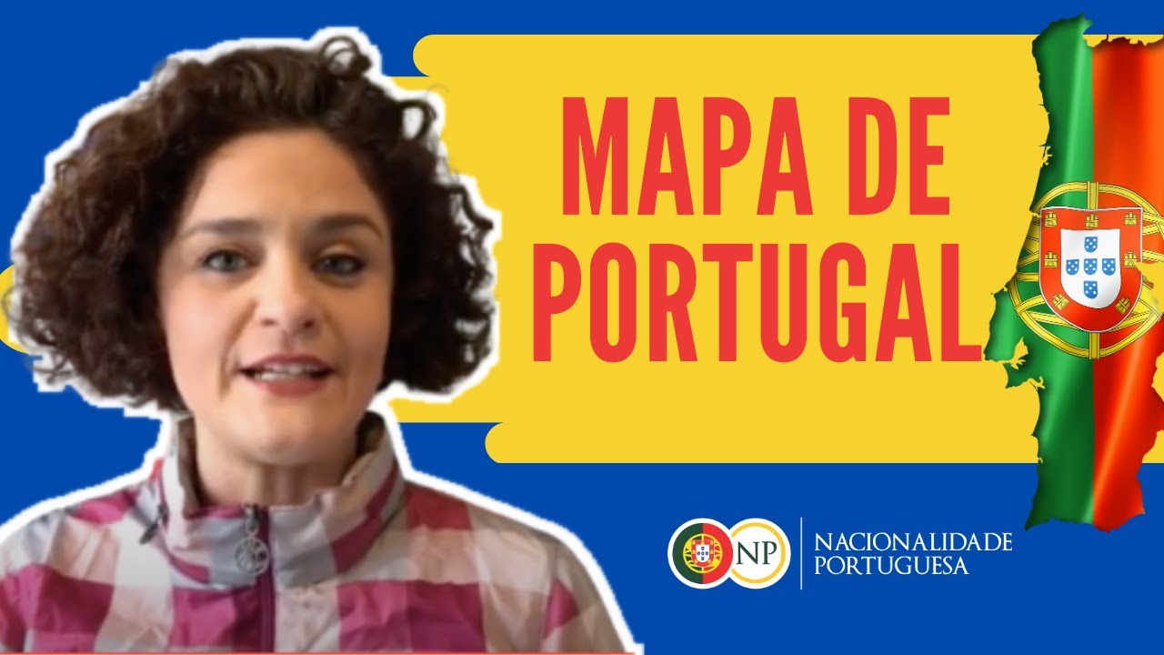 Mapa de Portugal: División política