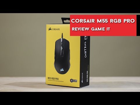 Corsair M55 RGB Pro, review y unboxing