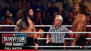 FULL MATCH — Roman Reigns vs. The Great Khali - WWE Survivor Series 2023 - Extreme Rules Match