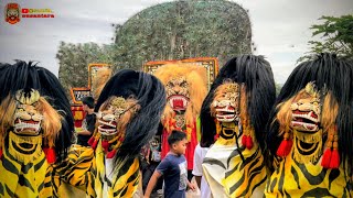 Meriah‼️ Arak arakan barongan blora \u0026 reog ponorogo seni barong SANGGA BUANA live Bogorejo