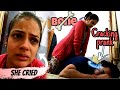 Bone Cracking Prank on Wife | She Really Cracked the Bone & Cried | Beast Vloggers