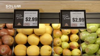 Case Study: ShopRite Installation | SOLUM Electronic Shelf Labels