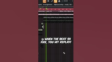 🔥 When the Beat so Fire, You Hit Replay!#flstudio#producer#shorts #musicproducer #beats #makingbeats