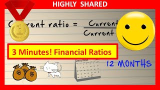 🔴  3 Minutes! Financial Ratios & Financial Ratio Analysis Explained & Financial Statement Analysis