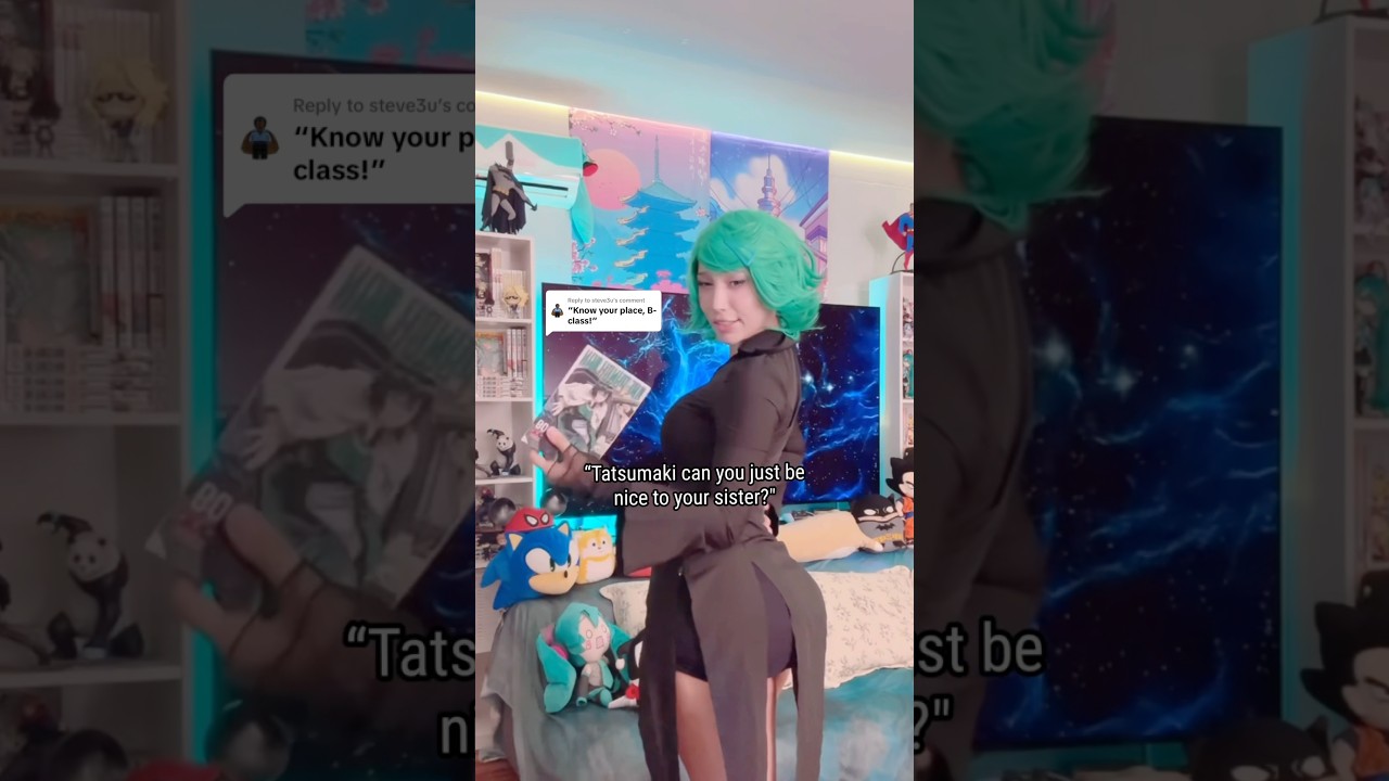 Why be nice when I can have this much fun? 🔥 #anime #cosplay #animecosplay #cosplayer #onepunchman