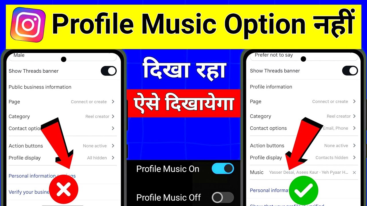 Instagram Profile Music Option Not Showing Solve✅ | Instagram Profile Music Option Nahi Aa Raha Hai