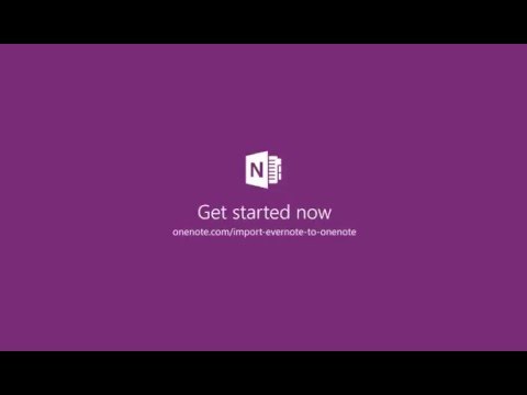 Making the move to OneNote from Evernote​​