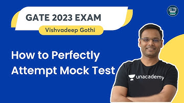 How to Perfectly Attempt Mock Test | Vishvadeep Gothi  | GATE Computer Science