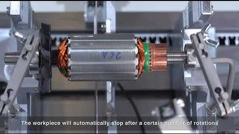 PH2Q-5D Two Station Rotor Balancing Machine Step 2  Set various parameters