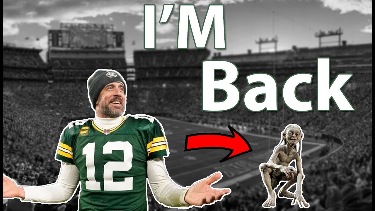 Aaron Rodgers Emerges from The Darkness Retreat - YouTube