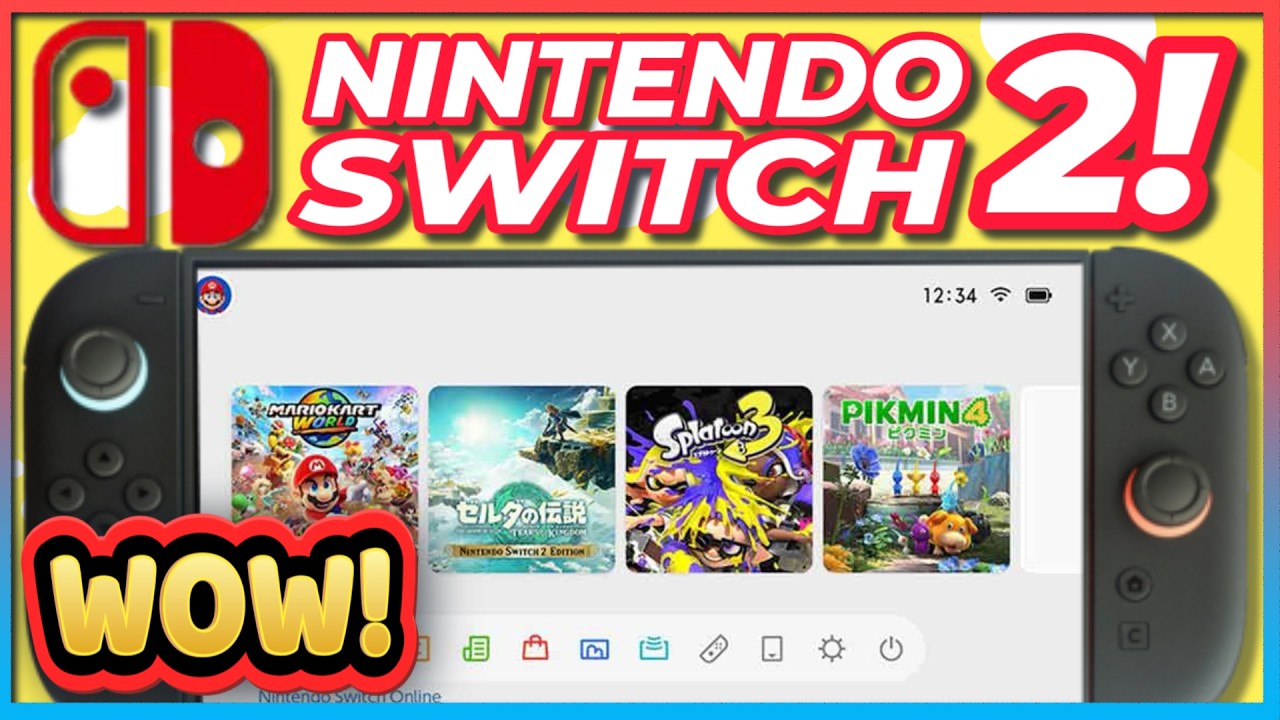 GREAT Nintendo Switch 2 NEWS & Game LEAKS JUST DROPPED! - YouTube