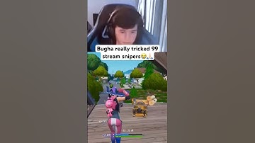 Bugha tricked 99 stream sniper😭🙏🏻 #fortnite #fortniteclips #subscribe #youtubeshorts #bugha