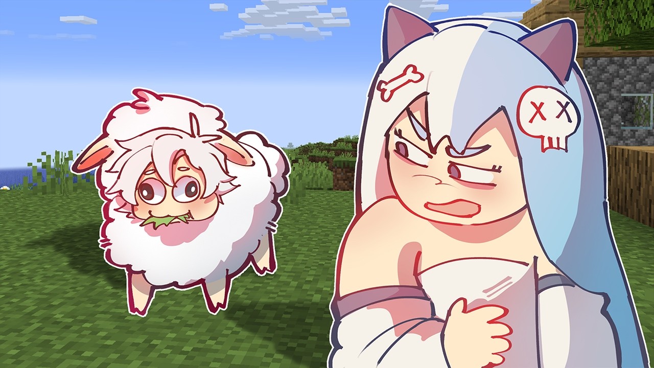 Trốn Tìm Minecraft Nhưng Tôi Chơi Cùng Bạn Gái