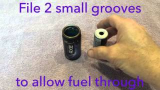 The "Axehol" Stove - Alcohol camping stove