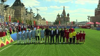 Putin, Infantino Kick Off Football Tournament For Orphans