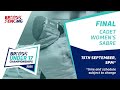 2025 British Cadet National Championships: Women's Sabre Final