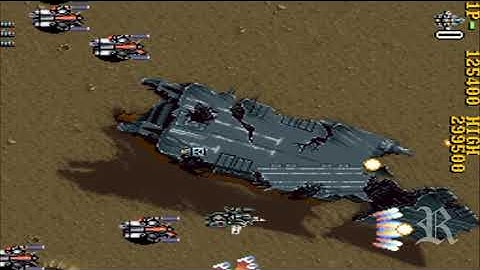 Super Space Fortress Macross (Arcade, nmk) playthrough