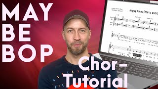 MAYBEBOP Happy Xmas (War is over) Chor Tutorial