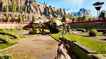 ATOMIC HEART REALISTIC GRAPHICS HOG 7 HEDGIE FULLY UPGRADED BOSS FIGHT 4K HDR XBOX SERIES X