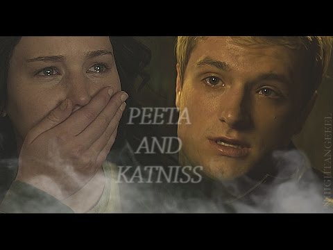katniss&peeta || you stay with me ? always.