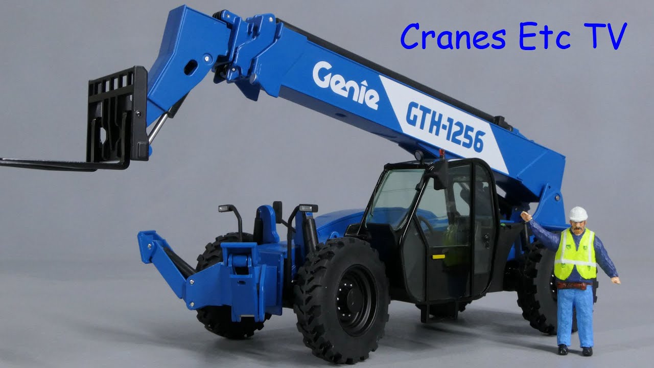 Телескопический погрузчик NZG Genie STH-1256 от Cranes Etc TV