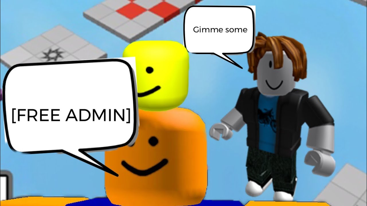 Roblox Admins - how to code for free admin in roblox