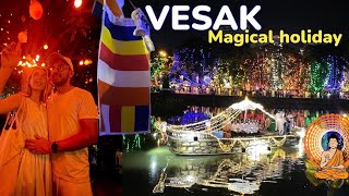 THE MAGIC OF VESAK IN SRI LANKA 🎆 UNIQUE BUDDHIST CELEBRATION ☸️🪷