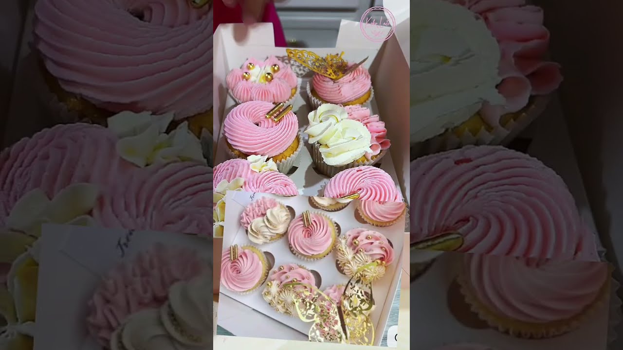 Aconpañame a hacer  200  cupcakes 🧁 receta 