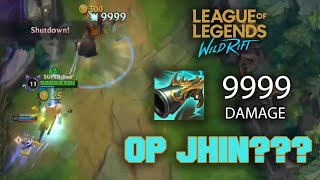 SWERTE NAMAN - JHIN GAMEPLAY, WILDRIFT GAMEPLAY