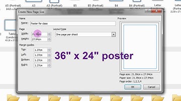 Designing a Poster: Setting up your Workspace in Microsoft Publisher