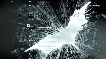 Dark Knight Rises Official Dynamic PS3 Theme