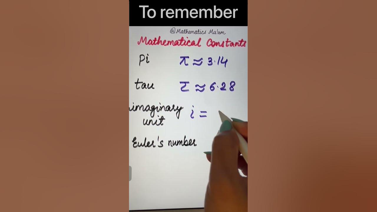 #constants #youtubeshorts #mathtricks #educational #mathematics # ...
