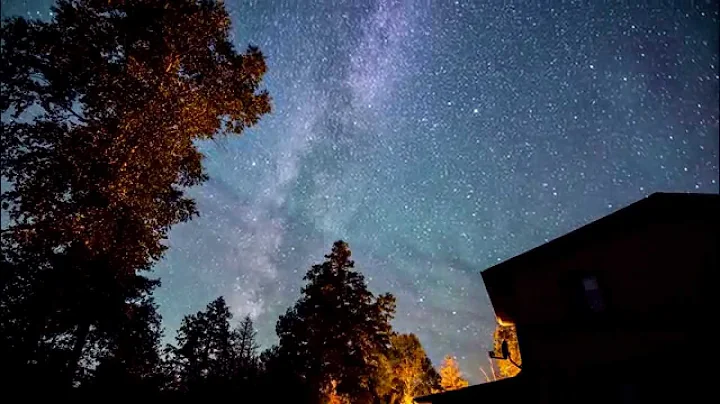 Perseid Meteor Shower and The Milky Way 2015 - Nikon D7200 [4K]