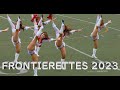 【2023年Xリーグ】試合には負けたけど・・・富士通チア／アメリカンフットボール ハーフタイムショー