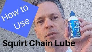 How to Use Squirt Wax Lube Bicycle Chain Lube