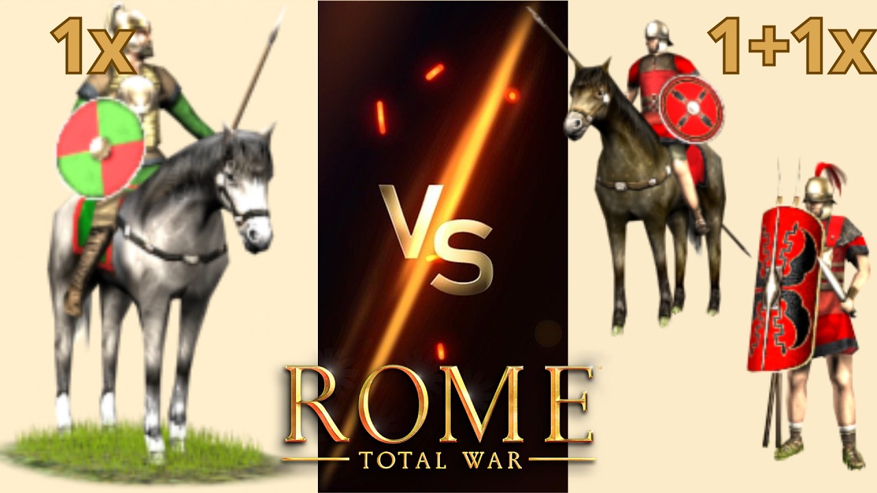 Can Hastati with Equites Support Beat Barbarian Noble Cavalry?