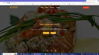 A simple navbar and header with flexbox