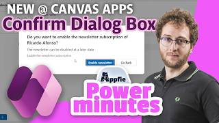 Canvas Apps FINALLY Has a Real Confirm Dialog Box (Confirm() Function Explained) | Power Minutes #26 screenshot 5