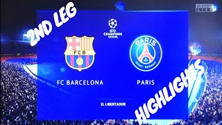 BARCELONA VS PSG | UEFA CHAMPIONS LEAGUE | QUARTERFINALS | 2ND LEG | FIFA 20 GAMEPLAY