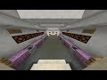 Subway system in Minecraft