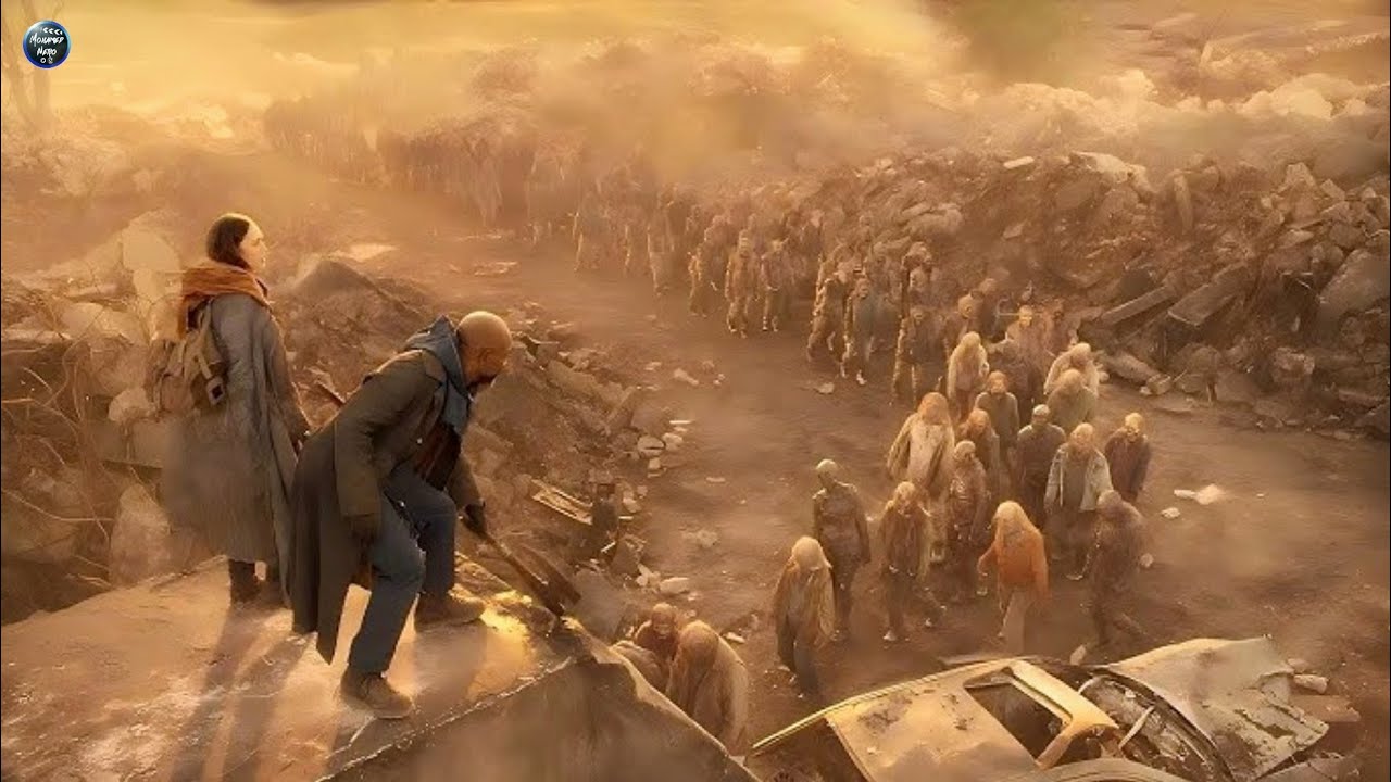 ست بتدور علي جوزها بعد انتشار وباء الزومبي مكنتش تعرف الي مستنيها🧟|ملخص فيلم We Bury the dead