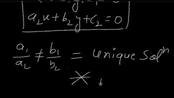 Unique solution || many solutions || no solution ||  let