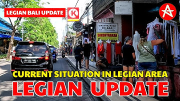 LEGIAN BALI NOW || Current situation in Legian area
