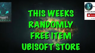 ASSASSINS CREED VALHALLA WEEKLY FREE ITEM