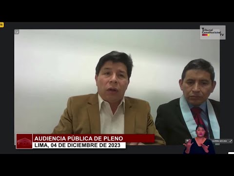 Castillo pide a Tribunal Constitucional de Perú su excarcelación | AFP