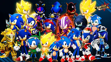 Sonic Forces Speed Battle: ALL SONICS CHARACTERS Gameplay