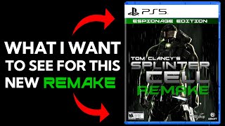 Ubisoft Should Add This To The New Splinter Cell (Probably Not Coming Out)